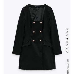 Zara jewel blazer dress